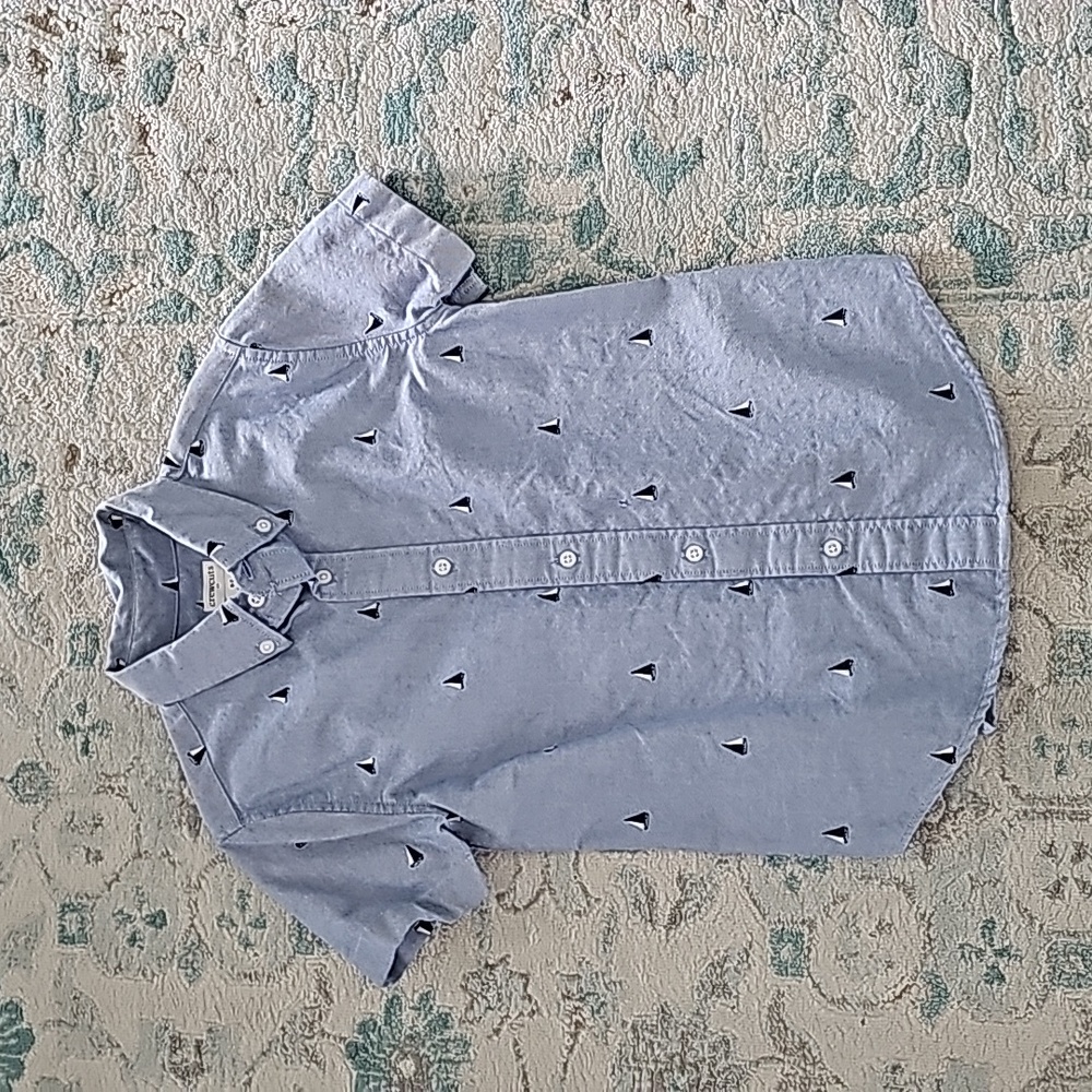 Crew cuts button up shirt boys size 6